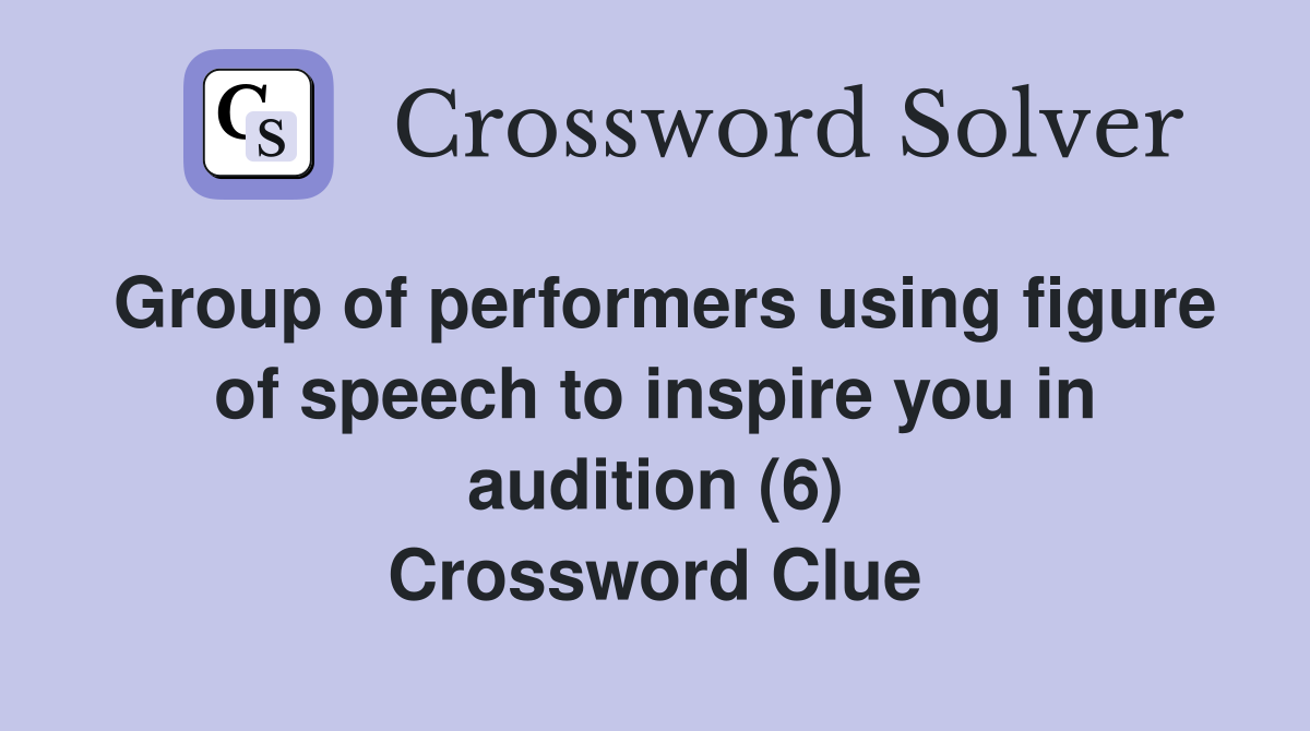 make speech to crowd crossword clue